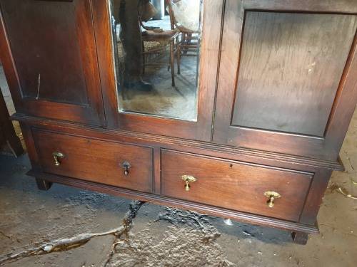 DARK OAK hanging wardrobe