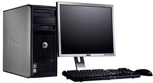 Dell Optiplex GX760 + 19" LCD Monitor