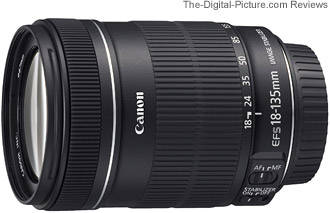 Canon EF-S 18-135mm f/3.5-5.6 IS Standard Zoom Lens