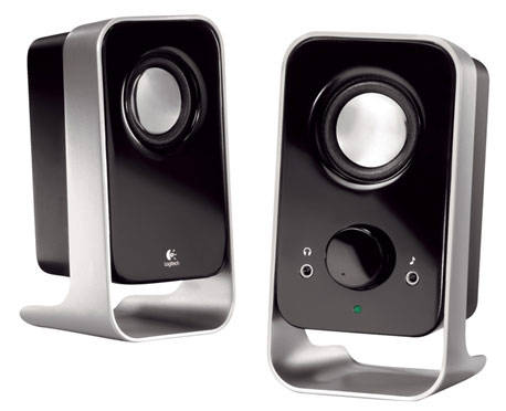 Logitech® "LS Series" Speaker System - LS11 - 2.0 Channel Speaker System - 3w RMS Peak Power