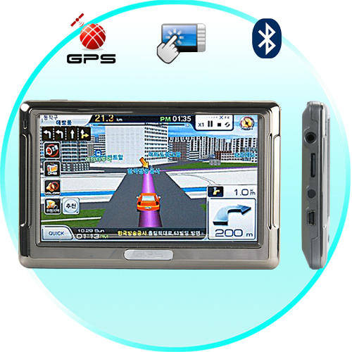 FREE SHIPPING Galileo 5 Inch Touch Screen Multimedia GPS with Bluetooth, FM Transmitter, AVI Player