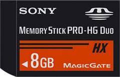 Sony 8GB High-Speed Memory Stick Pro Duo (HX) -60Mbps Recording -Includes Adaptor MS-HX8G