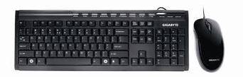 GIGABYTE KM6150 Wired USB Desktop Set -Desktop Multimedia Keyboard & DPI Adjustabl GK-KM6150
