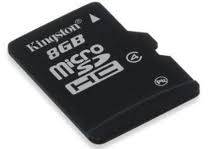 Kingston Flash MicroSD memory 8GB SDC4_8GB