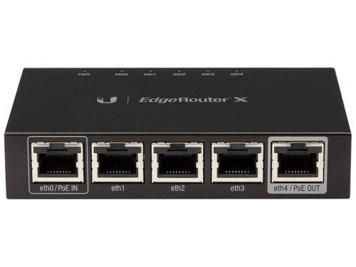 Ubiquiti 5 Port EdgeRouterX Gigabit Router