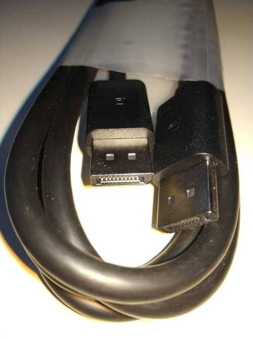 4K DisplayPort Dell OEM cable - 1.8M