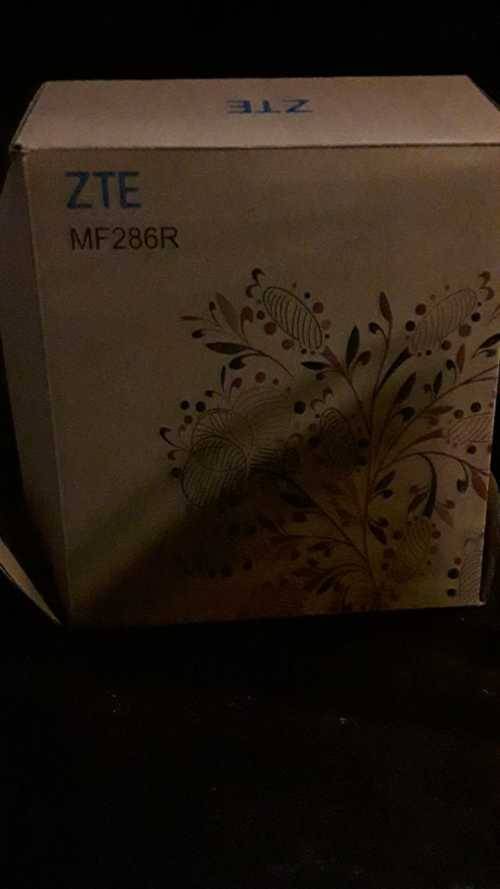 ZTE MF 286F Wireless Router CAT6