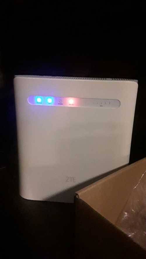 ZTE MF 286F Wireless Router CAT6