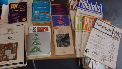 Old stamp catalogues