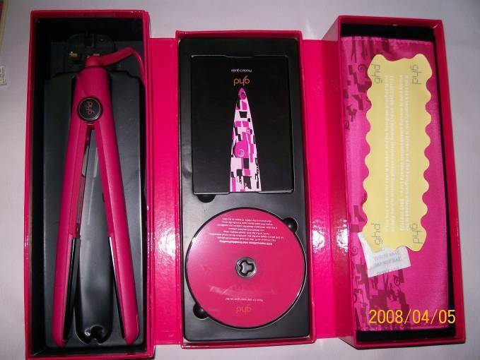 Professional Hair Straightener - original white/pink