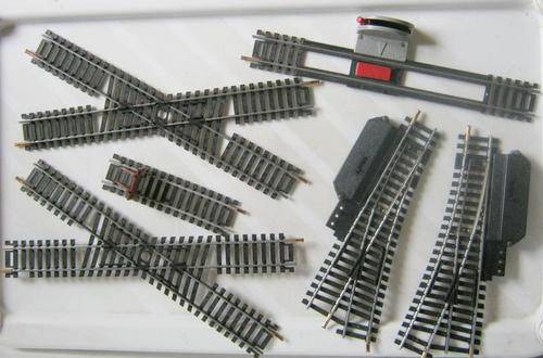 Lima - Manual Points -Crossovers- Re Railer - Buffer - HO