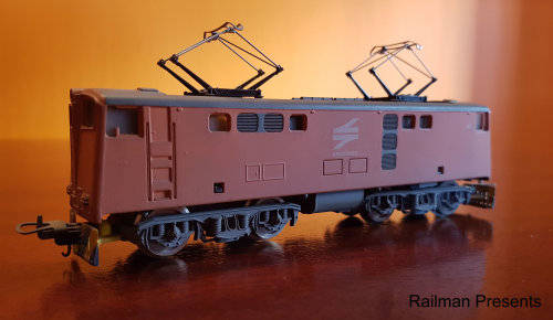 Lima Spoornet 5E Loco (Weathered) - HO Scale