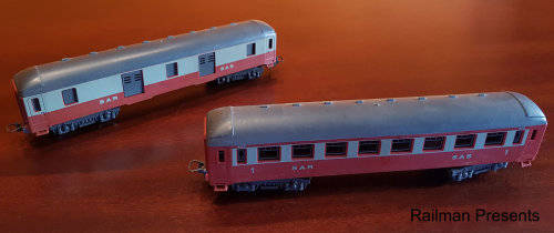 Lima Junior Trans Karoo Coaches - HO Scale (Job Lot)
