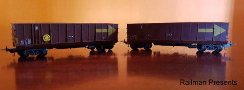 2 x Lima SAR Ore Trucks - HO Scale (Job Lot)