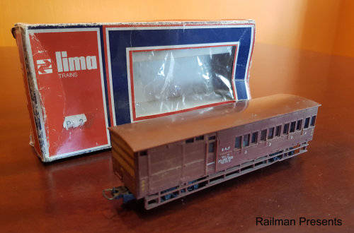 RAILROOM CLEAROUT - Lima V8 SAR Guard Van