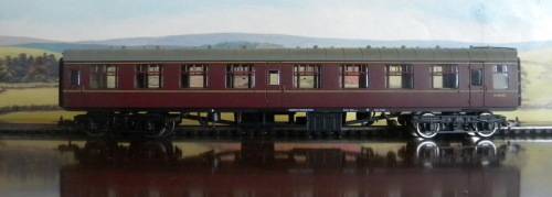 JOB LOT Bachmann Maroon Coaches