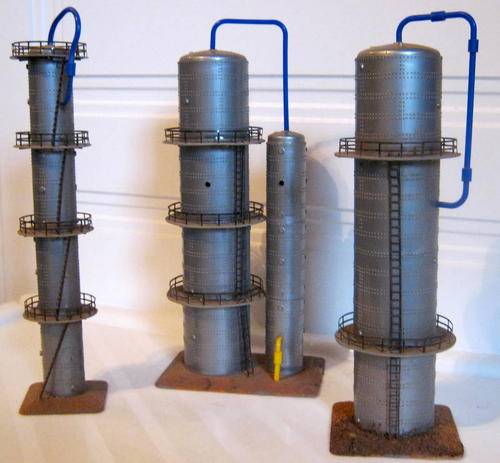 Job Lot - Vollmer - Chemical Silos - HO