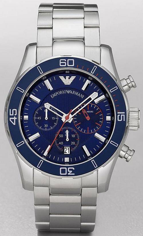 RETAIL PRICE R5299.99 - EMPORIO ARMANI BRAND NEW IN BOX AR5933 GENTS CHRONOGRAPH