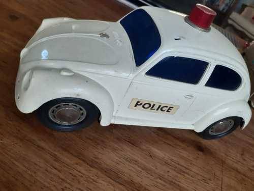 Rare 1970`s Battery operated VW Beetle and VW Beetle desk telephone still in original Box