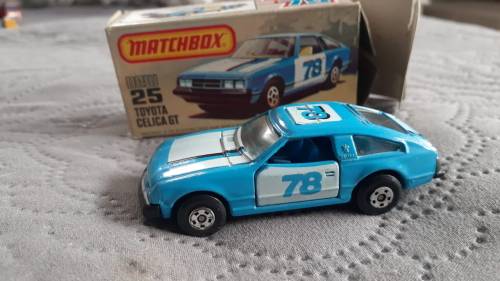 Matchbox Superfast 25 Toyota Cellica with original box