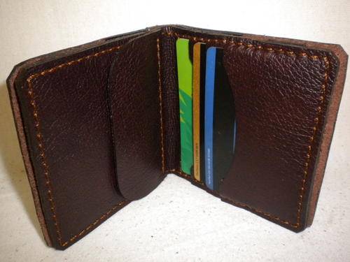 Leather magic wallet CHOC BROWN (Coolest wallet South of the Sahara)