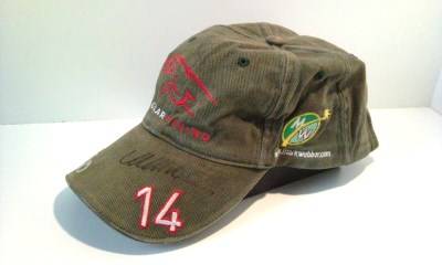 MARK WEBBER AUTOGRAPHED JAGUAR FORMULA 1 CAP