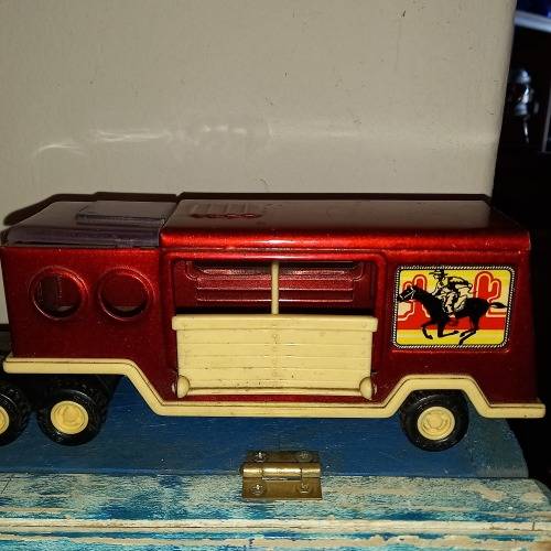 Buddy L Semi+Horsebox trailer