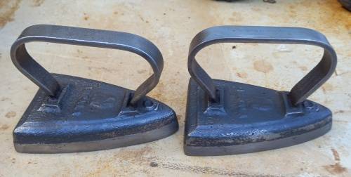 Antique clothes iron