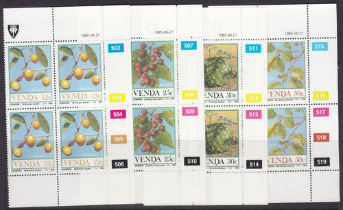 CONTROL BLOCK - VENDA - AS PER SCAN - MNH