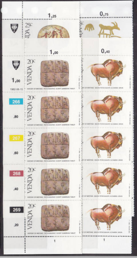 CONTROL BLOCK - VENDA - AS PER SCAN - MNH