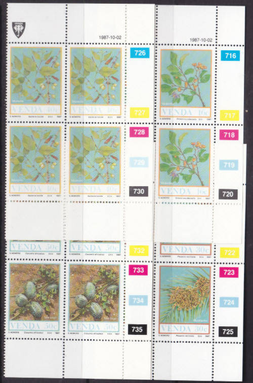 CONTROL BLOCK - VENDA - AS PER SCAN - MNH