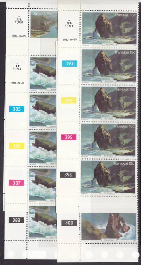 CONTROL BLOCK - TRANSKEI - AS PER SCAN - MNH
