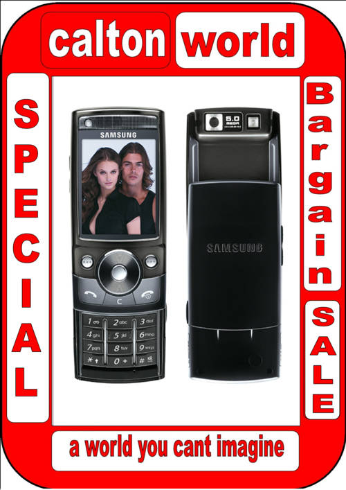 Samsung G600 - UNLOCKED - SIM FREE - with battery - Grade C