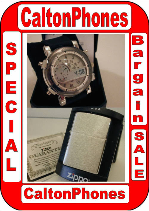 XMAS SPECIAL Mens ZIPPO lighter and Fashion Watch gift pack #2