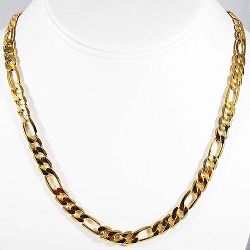 **WORTH R1 499.00** NECK CHAIN PLATED IN 9ct GOLD - 4mm x 600mm