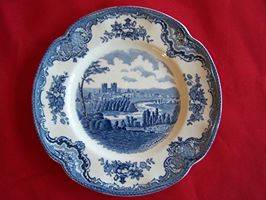 JohnsonBros, England plate. "Old Britain Castles"