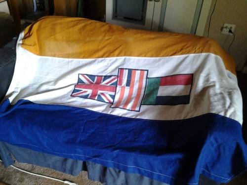 antique south african flag