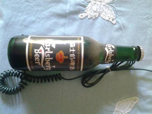 carlsberg beer telephone