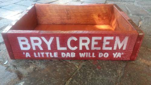 Brylcreem Vintage Style Crate