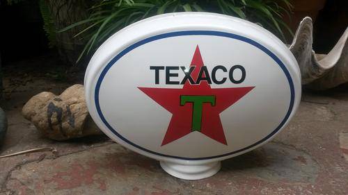 Texaco Garage Gas/Petrol Pump Globe.