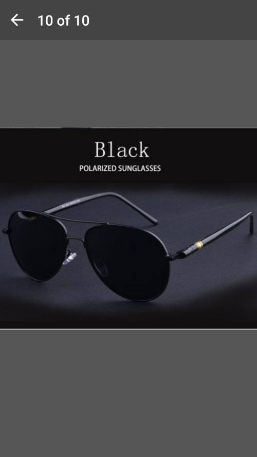New Mens HD Polarized Aviator Sunglasses Outdoor Driving Mirror Eyewear