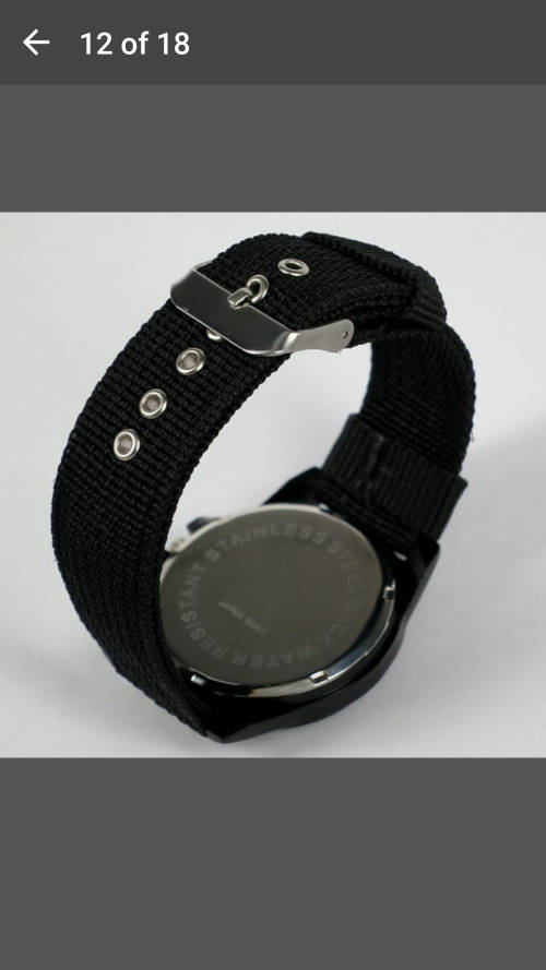 Sport Military Quartz Nylon Gemius Army Men's Stainless Steel Wrist Watches