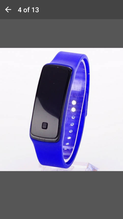 Fashion Sport LED Watches Candy Color Silicone Rubber Digital Watches