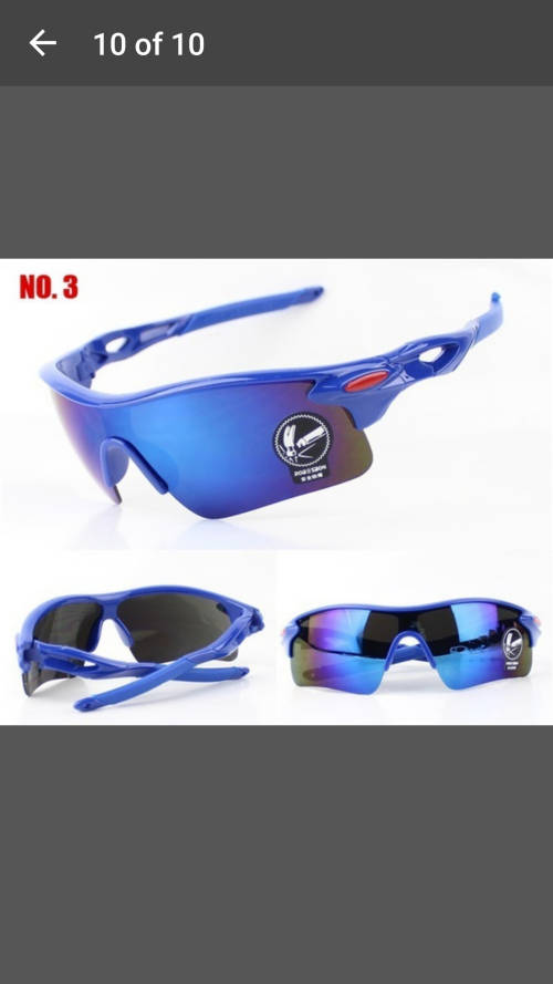 Men's Outdoor Cycling Windproof UV400 Sport Sunglasses Goggles AP