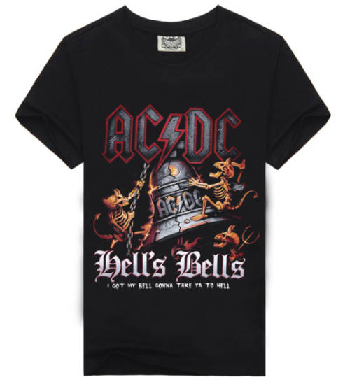 Rock band  t shirt AC DC