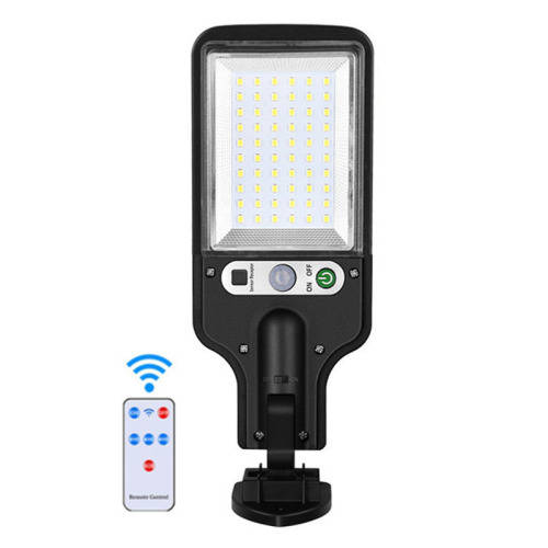 Solar Street Light Outdoor Human Body Induction Street Light with Remote Control