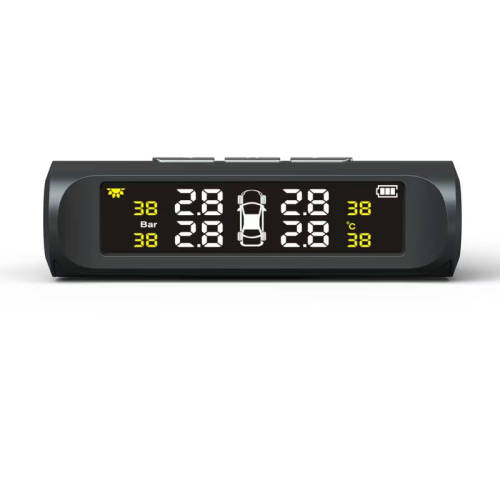 Solar Wireless Tire Pressure Monitoring System Supports USB Charging