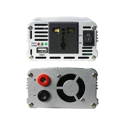 2000W 220V Silver Inverter Car Battery Converter Electrical Switch