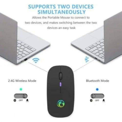 Mini Optical Mouse 2.4G LED Wireless Mouse