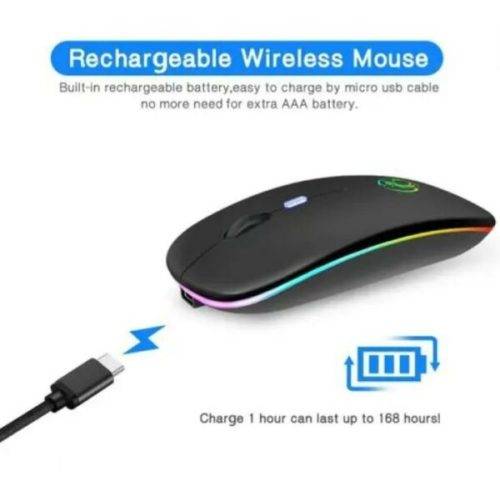 Mini Optical Mouse 2.4G LED Wireless Mouse